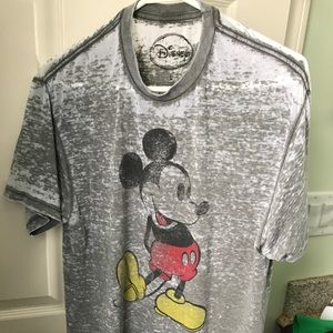 Vintage Mickey Mouse Large T Shirt
